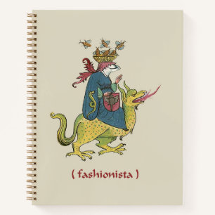 Medieval Fashionista Spirale Notebook Notizblock