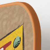 Medieval Floral Illuminated Letter K Monogram Pickleball Schläger (Linke Seite)