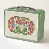 Medieval Flowers Metal Lunchbox (Vorderseite)