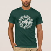 Medieval Griffin Combat Medallion T-Shirt (Vorderseite)