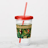 Medieval King Arthur William Morris Acryltrinkbecher (Rückseite)