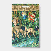 Medieval King Arthur William Morris Ausweis (Rückseite)