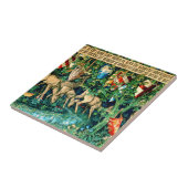 Medieval King Arthur William Morris Fliese (Seite)