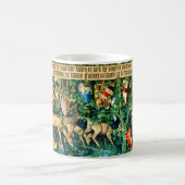 Medieval King Arthur William Morris Kaffeetasse (Mittel)