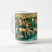 Medieval King Arthur William Morris Kaffeetasse (Vorderseite Links)