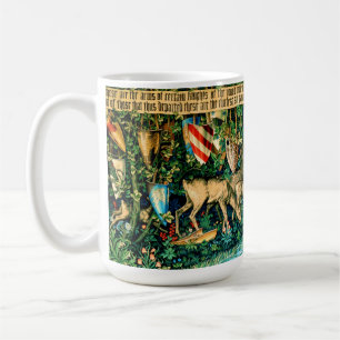 Medieval King Arthur William Morris Kaffeetasse