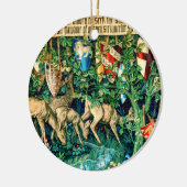 Medieval King Arthur William Morris Keramik Ornament (Links)