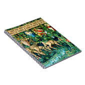 Medieval King Arthur William Morris Notizblock (Rechte Seite)