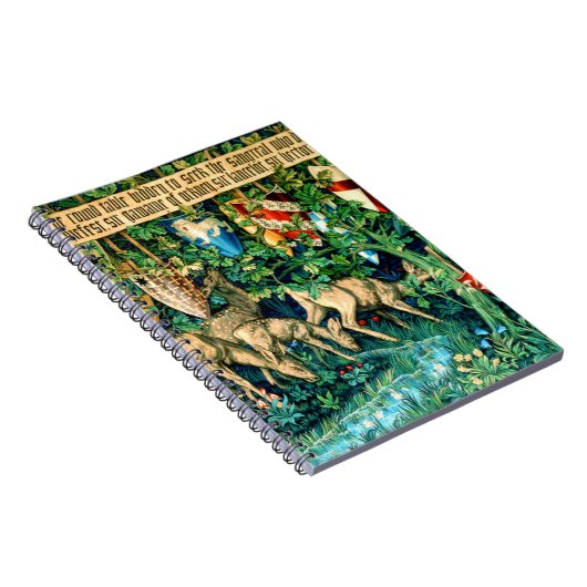 Medieval King Arthur William Morris Notizblock (Rechte Seite)