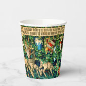 Medieval King Arthur William Morris Pappbecher (Links)