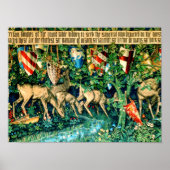 Medieval King Arthur William Morris Poster (Vorne)