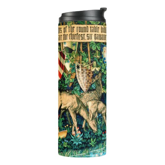 Medieval King Arthur William Morris Thermosbecher (Nach links gedreht)