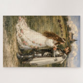 Medieval Knight, Castle & Princess Puzzle (Horizontal)
