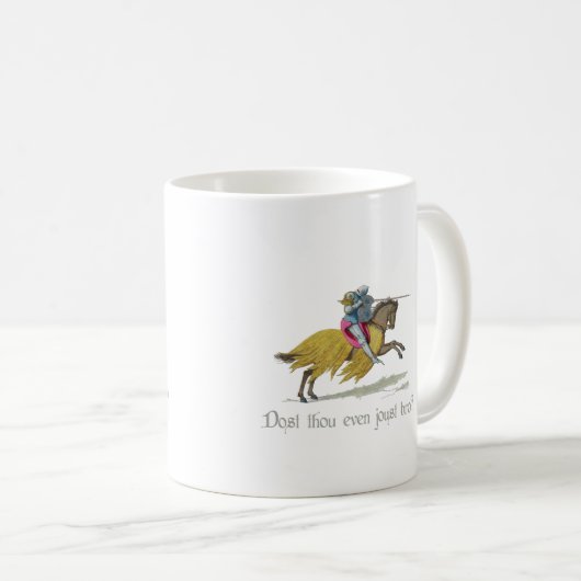 Medieval Knight - Do You Even Joust Bro? Kaffeetasse (VorderseiteRechts)