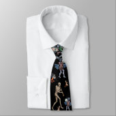 Medieval Macabre Neck Tie Krawatte (Gebunden)
