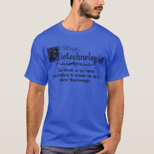 Medieval Master Biotechnologin T-Shirt