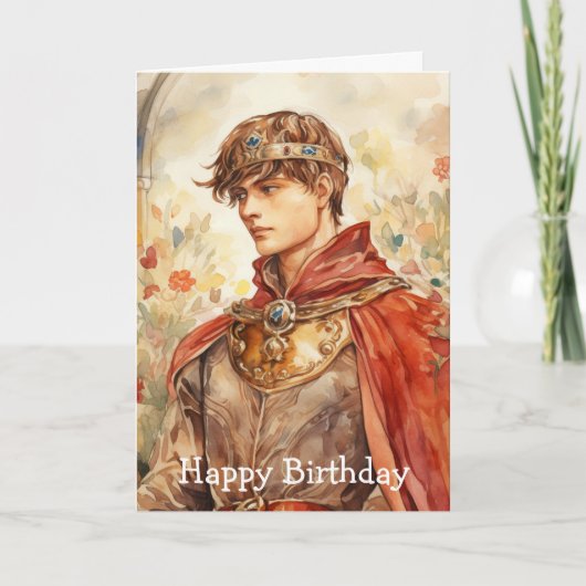 Medieval Prince Karte (Vorderseite)