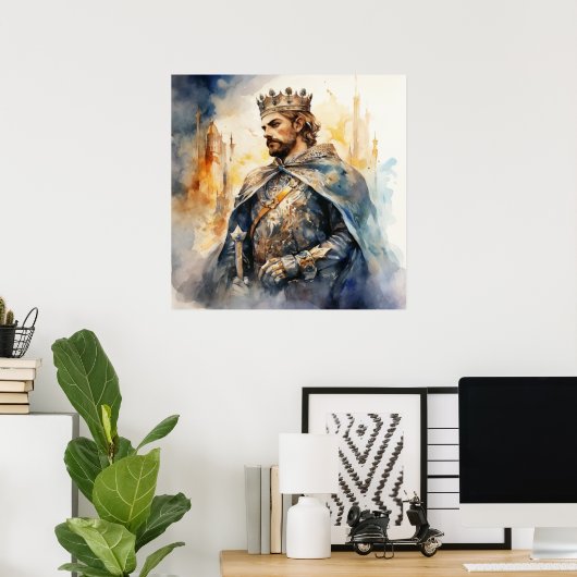 Medieval Prince Poster (Heimbüro)