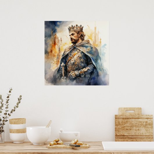 Medieval Prince Poster (Küche)
