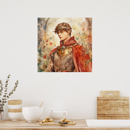 Medieval Prince Poster (Küche)