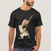 Medieval Rabbit & Rapier Classic T-Shirt (Vorderseite)