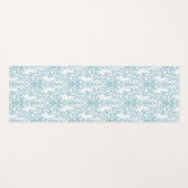 Medieval rabbit in art nouveau pattern yogamatte (Vorderseite (Horizontal))