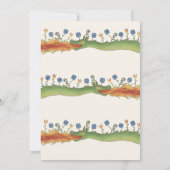 Medieval Ren Faire  dragon Invitation Einladung (Rückseite)