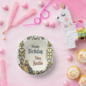 Medieval Renaissance King Birthday Pappteller (Party)