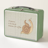 Medieval Screaming Snail Metal Lunchbox (Vorderseite)