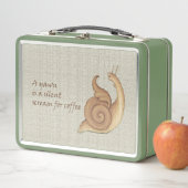 Medieval Screaming Snail Metal Lunchbox (Beispiel)