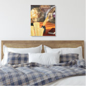 Medieval Scribe Leinwanddruck (Insitu (Schlafzimmer))