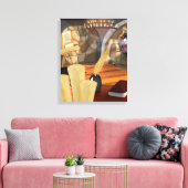 Medieval Scribe Leinwanddruck (Insitu (Wohnzimmer))
