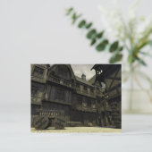 Medieval Street Scene - 2 Postkarte (Stehend Vorderseite)