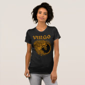 Medieval Style Zodiac Virgo T-Shirt (Vorne ganz)