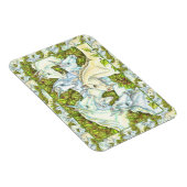 MEDIEVAL UNICORN HERDE, PFERDE, STALLION Fantasy Magnet (Rechte Seite)