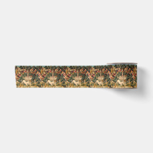 Medieval Unicorn-Teppiche Druck: Met Cloisters Satinband