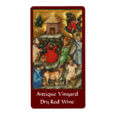 MEDIEVALISIERTE WEINHALBUNG HARVEST Antique Grapev (Vorne)