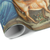 MEDIEVALISIERTE WEINHALBUNG HARVEST Antique Grapev Geschenkpapier (Rolleneckpunkt)