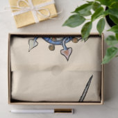 MEDIEVALISIERUNG, Killerkaninchen mit Schwert Seidenpapier (Geschenk)