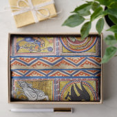 MEDIEVALISIERUNG, UNIKORANFISCHE, FANTASTISCHE TIE SEIDENPAPIER (Geschenk)