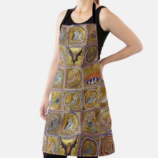 MEDIEVENT BESTIARY, FANTASTISCHE TIERE, GOLD ROT B SCHÜRZE (InSitu)