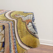 MEDIEVENT BESTIARY, FANTASTISCHE TIERE, GOLD ROT B TISCHDECKE (Beispiel)