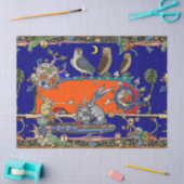 MEDIEVENT BESTIARY MACHEN MUSIC Night Owls, Kaninc Seidenpapier (Basteln)