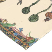 MEDIEVENT BESTIARY MAKING MUSIC Violinist Lion,Har Kurzer Tischläufer (Ecke)