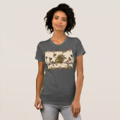 MEDIEVENT BESTIARY MAKING MUSIC Violinist Lion,Har T-Shirt (Vorne ganz)