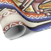 MEDIEVENT BESTIARY, SNAKE DRAGON CIRCLES GESCHENKPAPIER (Rolleneckpunkt)