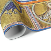 MEDIEVENT BESTIARY, UNICORN,FANTASTISCHE TIERE GESCHENKPAPIER (Rolleneckpunkt)