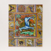 MEDIEVENT BESTIARY, UNICORN,FANTASTISCHE TIERE PUZZLE (Vertikal)