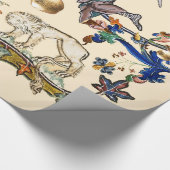 MEDIEVENT BESTIARY WAR Snail vs Knight ,Dragon.Lio Geschenkpapier (Ecke)