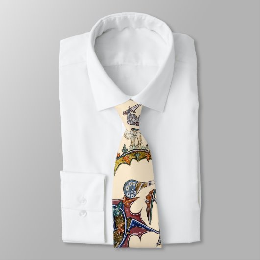 MEDIEVENT BESTIARY WAR Snail vs Knight ,Dragon.Lio Krawatte (Gebunden)